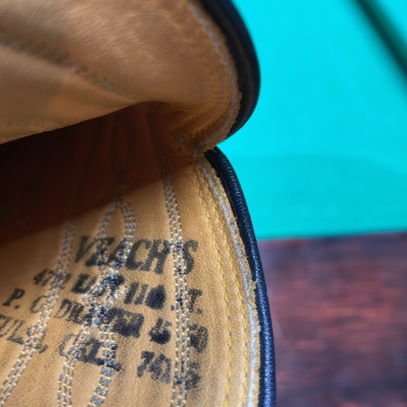 Tony Lama Tall Cowboy Boots size 7 - Picture 7 of 9